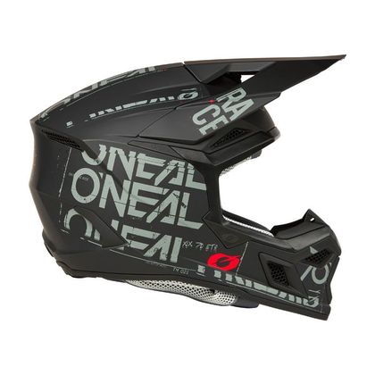 Casque cross O'Neal 3SRS - STATIC 2025 - Noir / Gris
