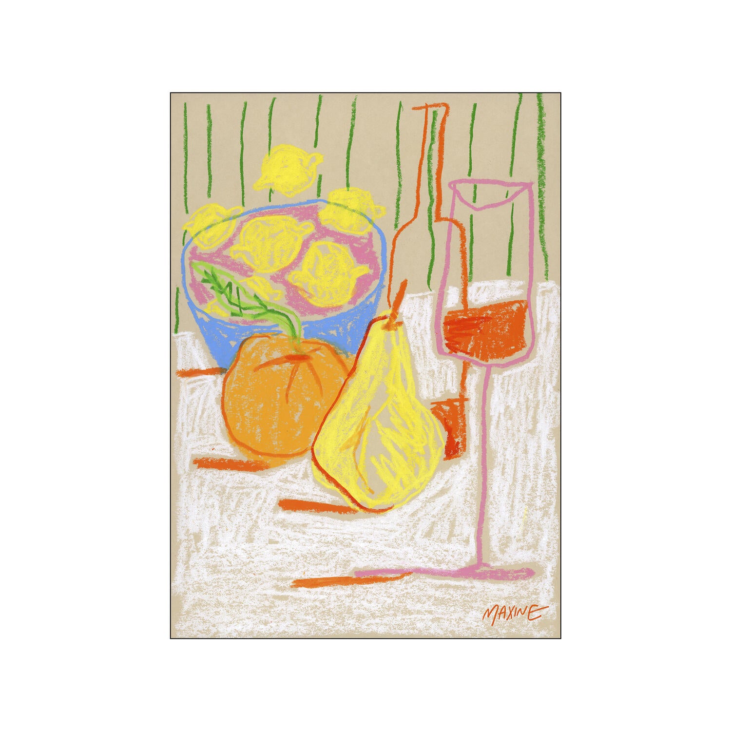 Poster & Frame  Late Afternoon Still Life plakat - 30 x 40 cm