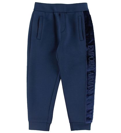 Emporio Armani Sweatpants - Blåe Cobalto
