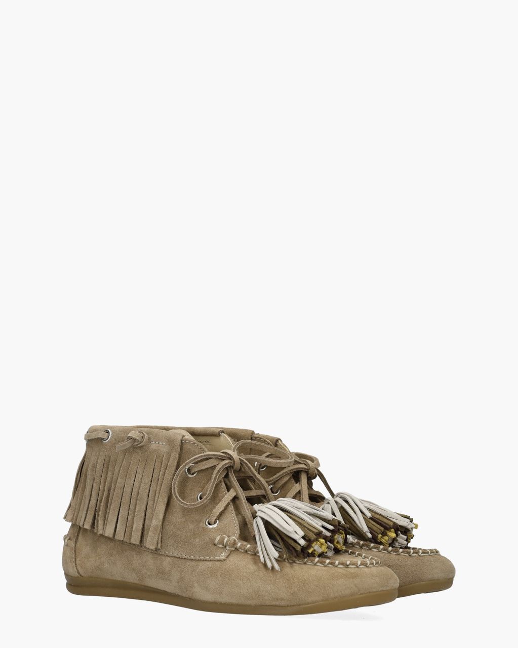 Toral Mausi Taupe Dames Enkelboots