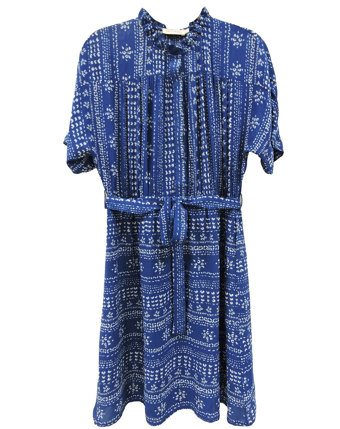 See u Soon Robe Romy imprimée bleue