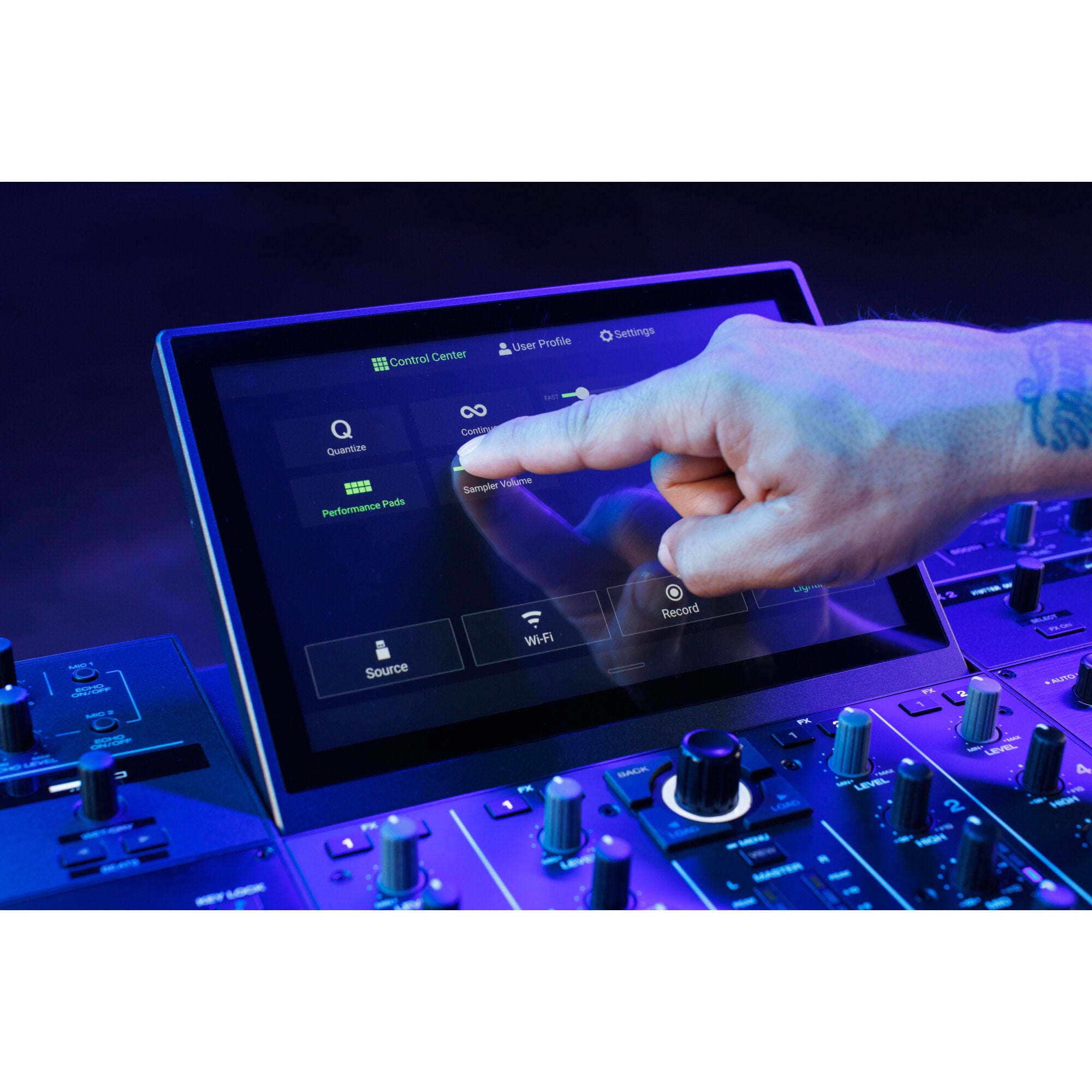 Denon DJ Prime 4+ 4-deck standalone DJ-controller