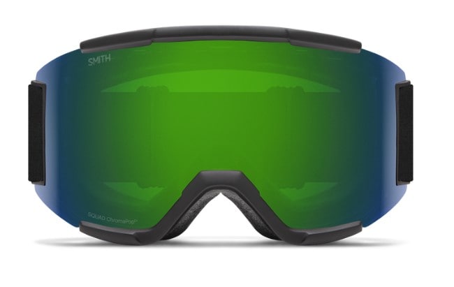 Smith Squad, Sun Green Mirror<br>Inkludert ekstra gul kontrast linse