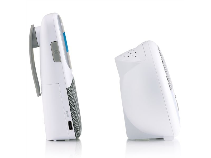 Alecto Babyphone mit Licht Video-Babyphone mit Gegensprechanlage