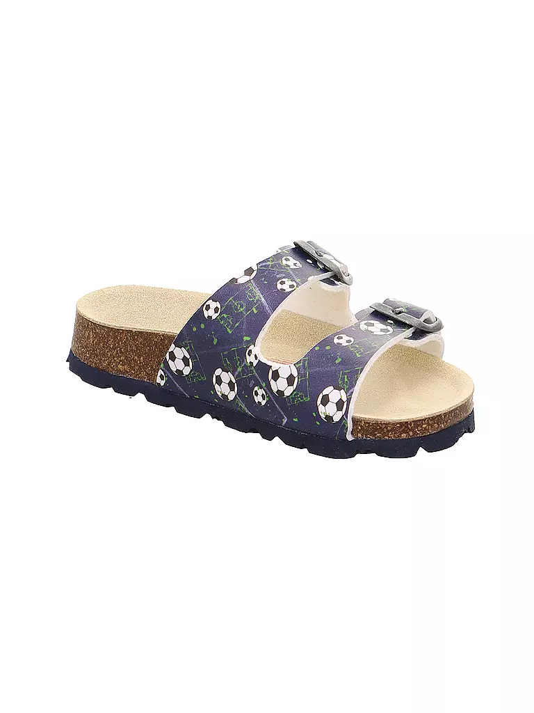 SUPERFIT Jungen Hausschuhe - Pantoffel  blau