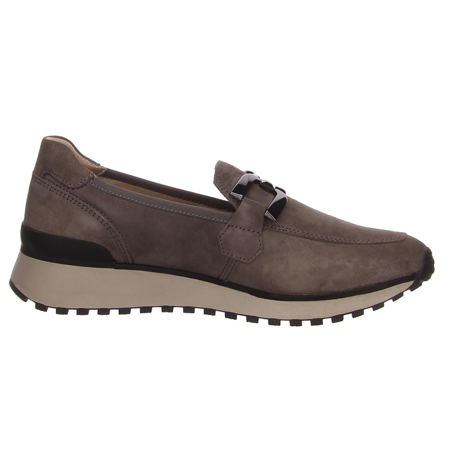 Caprice Slipper stone grau
