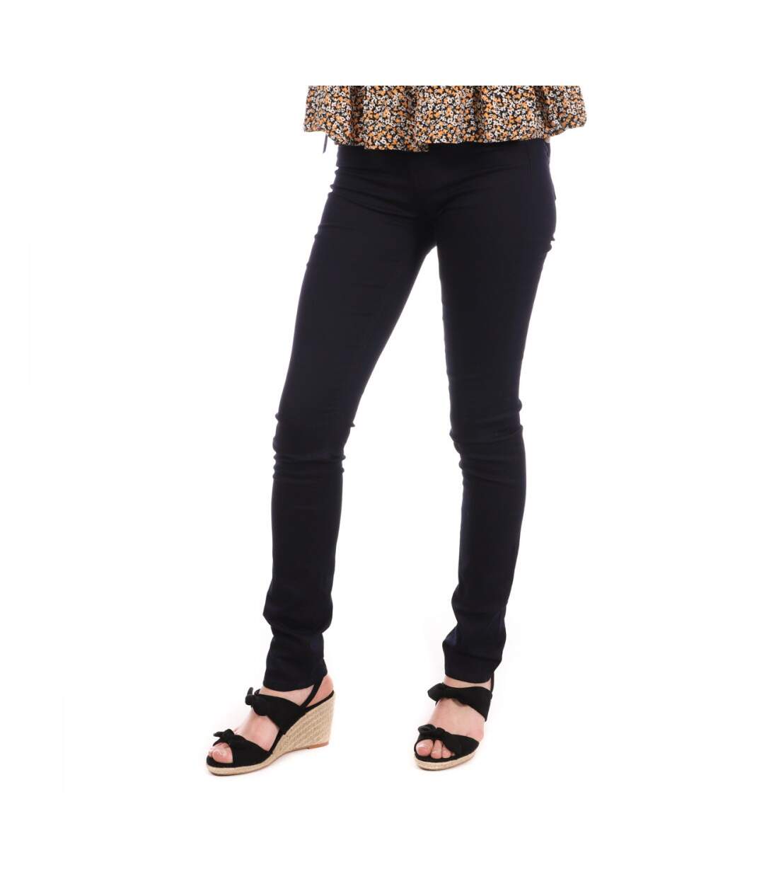 Jean Skinny marine foncé Femme G-Star 3301 Contour