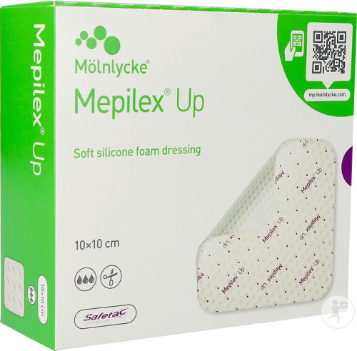 Molnlycke Mepilex Up 10x20cm 10 Pièces (212250)