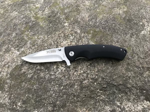 Sammenleggbar jaktkniv Svart 4,5