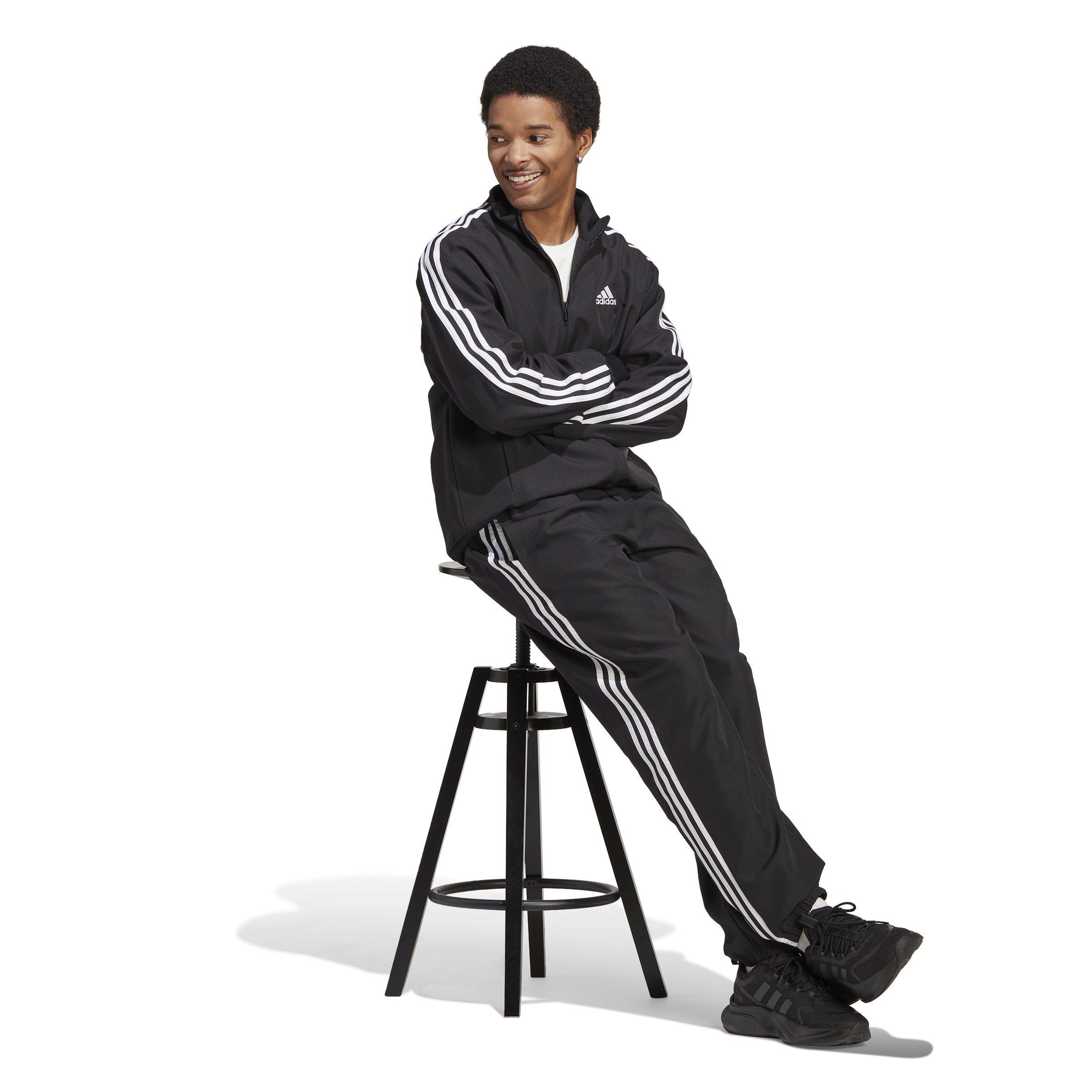 adidas 3 Stripes Woven Track Suit Mens