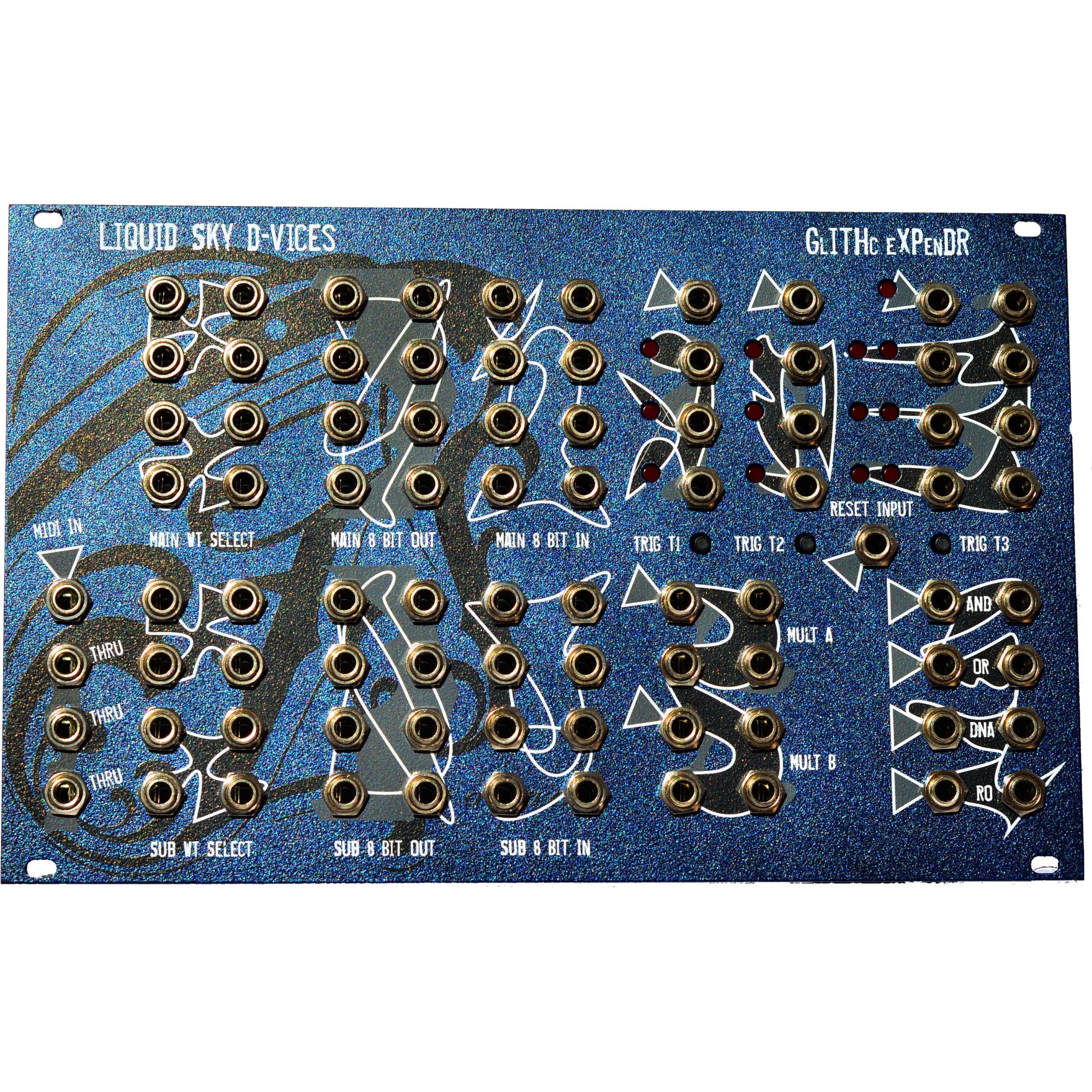 Liquid Sky d-vices Set1 eurorack modules