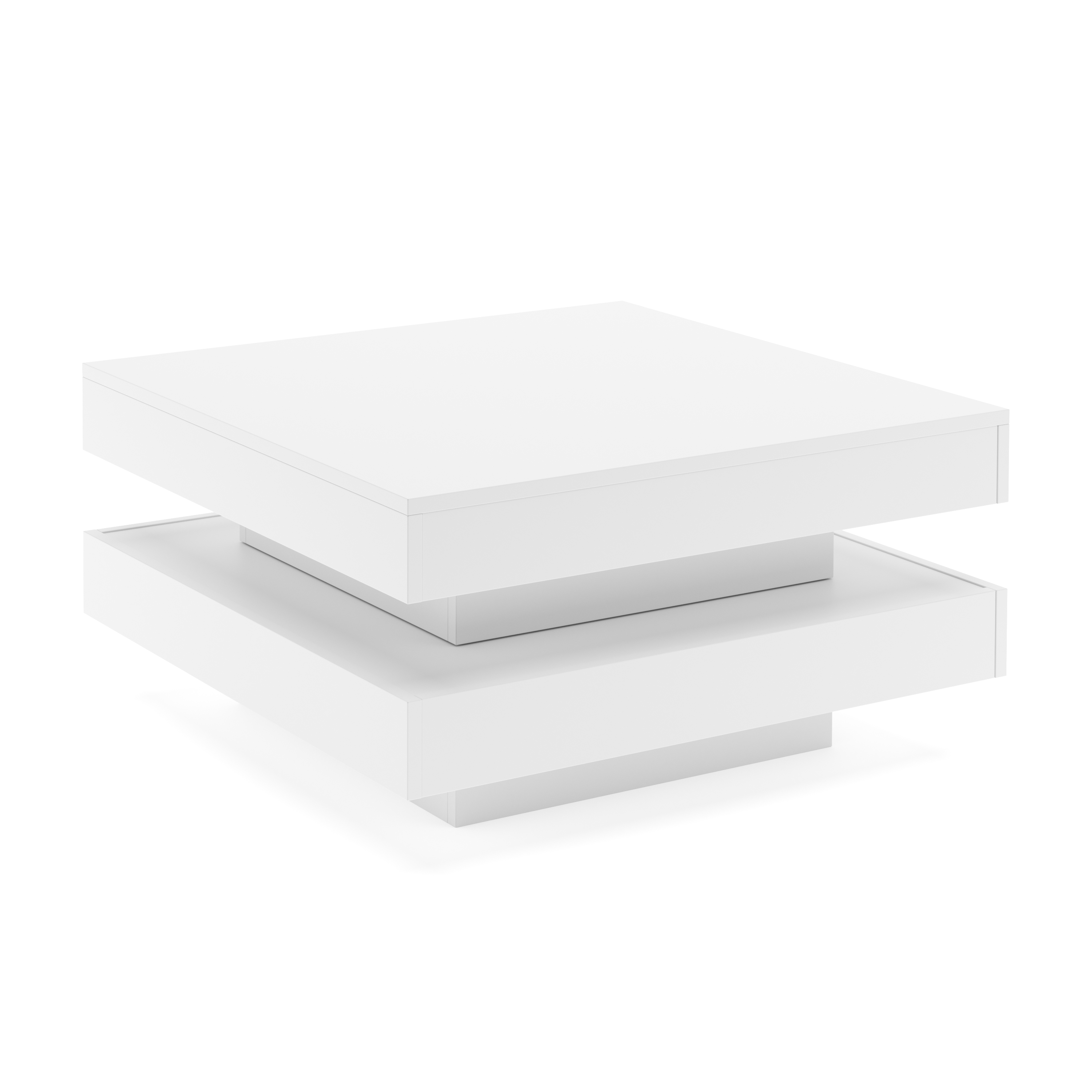 Beistelltisch ELEGANCE drehbar weiss