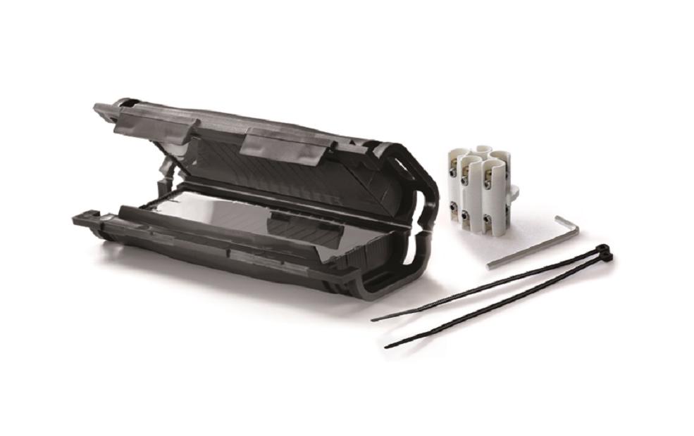 Easycell Gel-Verbindungsmuffe 1.5 - 6 mm2, 3-PhasenGel-Kabelmuffe mit Verbinderblock