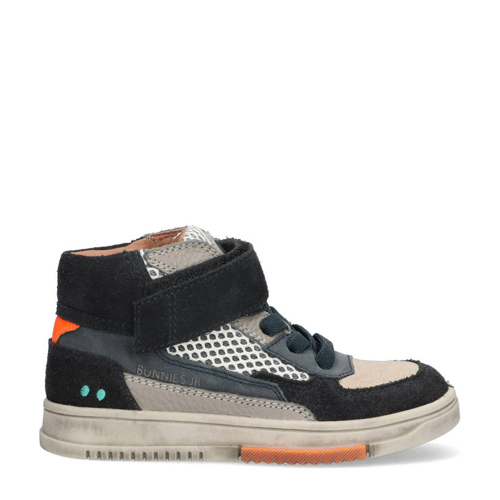 BunniesJR suède sneakers donkerblauw