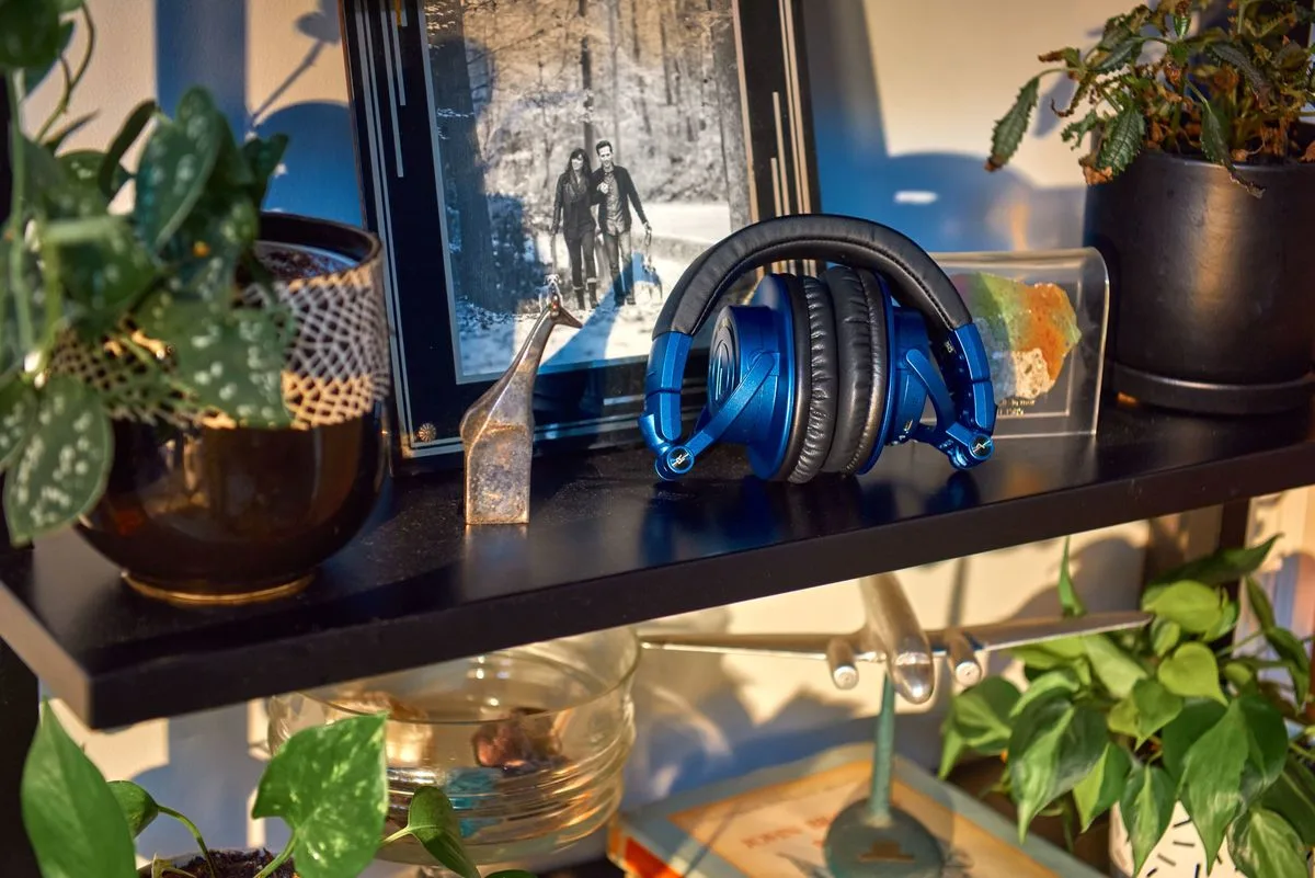 Audio-Technica ATH-M50xBT2 Bleu Casques Bluetooth