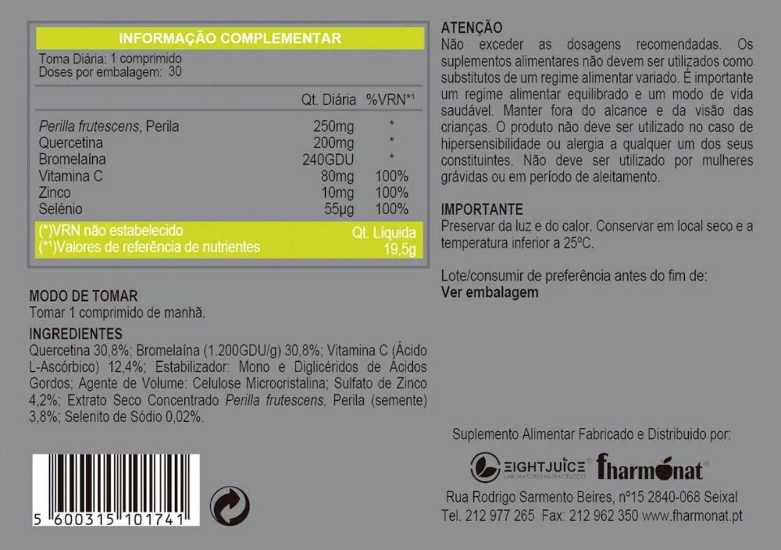 Biokygen PollenStop 30 pastilhas
