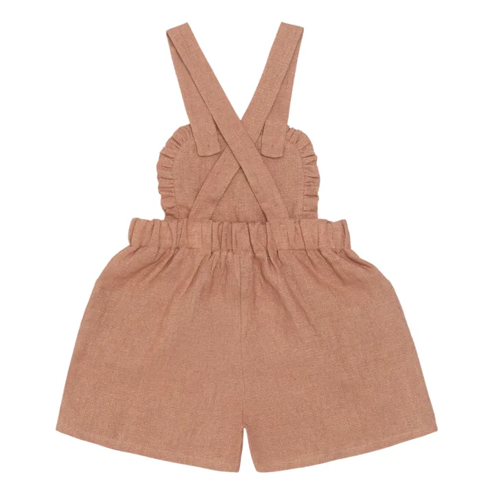 Donsje Combishort Bou en Lin | Vieux Rose