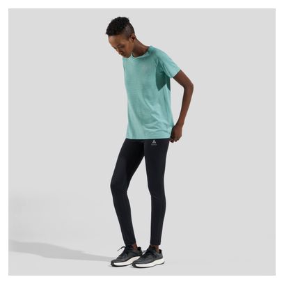 Maillot Manches Courtes Femme Odlo Essentials Seamless Bleu