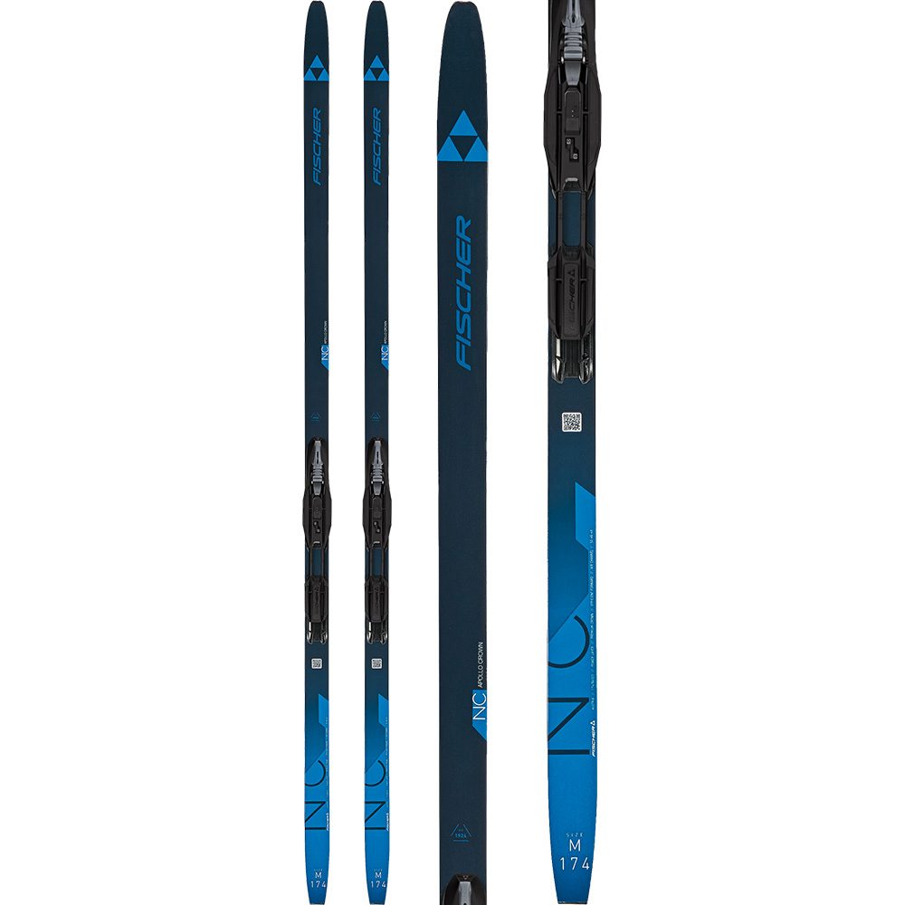 Fischer Apollo EF 24/25 Langlaufski Classic inkl. Bindung Tour Step-In IFP vormontiert inkl. Bindung
