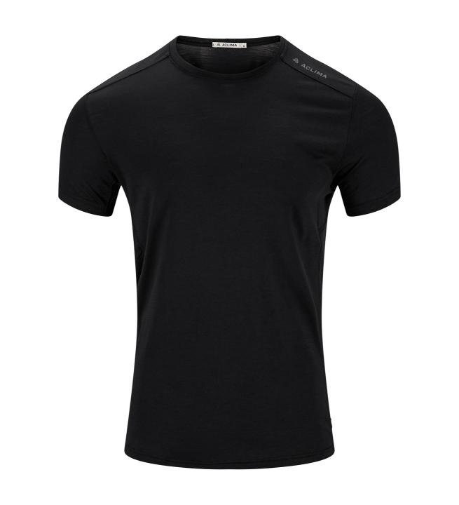 Aclima LightWool 140 Trail Tee Jet Black