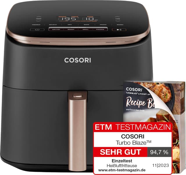 Cosori Turbo Blaze airfryer 66637 (sort)