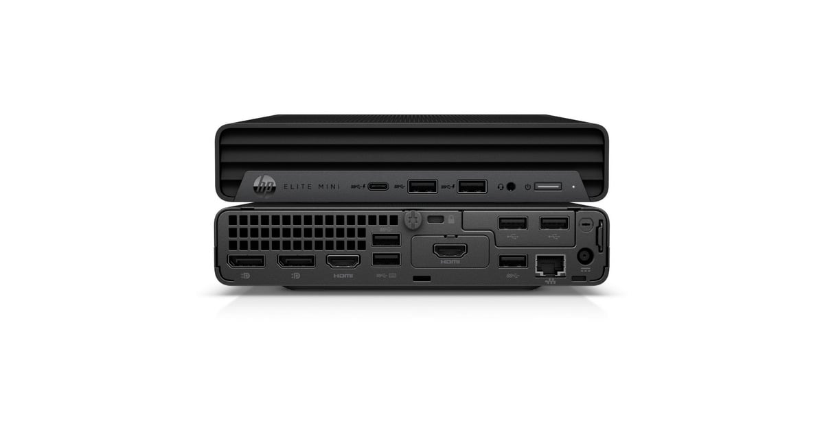 HPEliteDesk 800 G6 Refurbished mini-pc  (Zwart | i5-10500T | UHD Graphics 630 | 16 GB | 512 GB SSD)