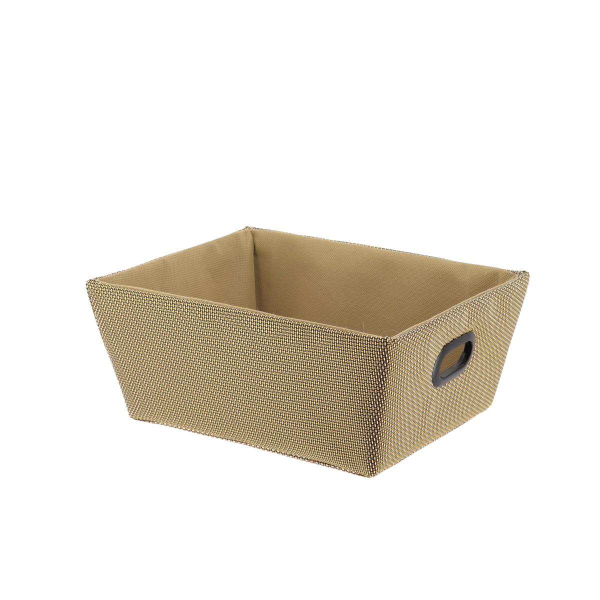 PANIERE DRESSING POLYESTER 32.5X45X18CM DORE