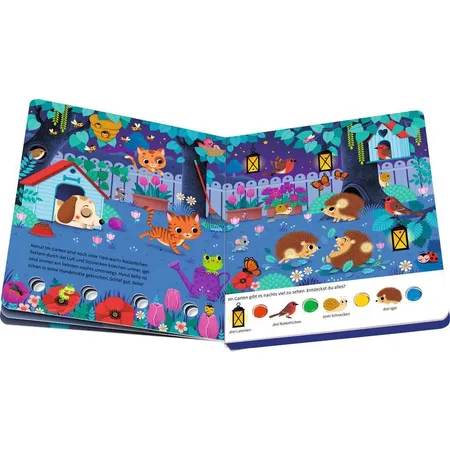 Ravensburger Mein großes Lichter-Wimmelbuch: In der Nacht