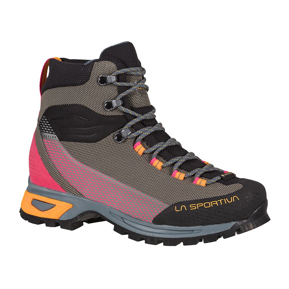 La Sportiva TRANGO TRK GTX - Chaussures de randonné Femme moon/marigold
