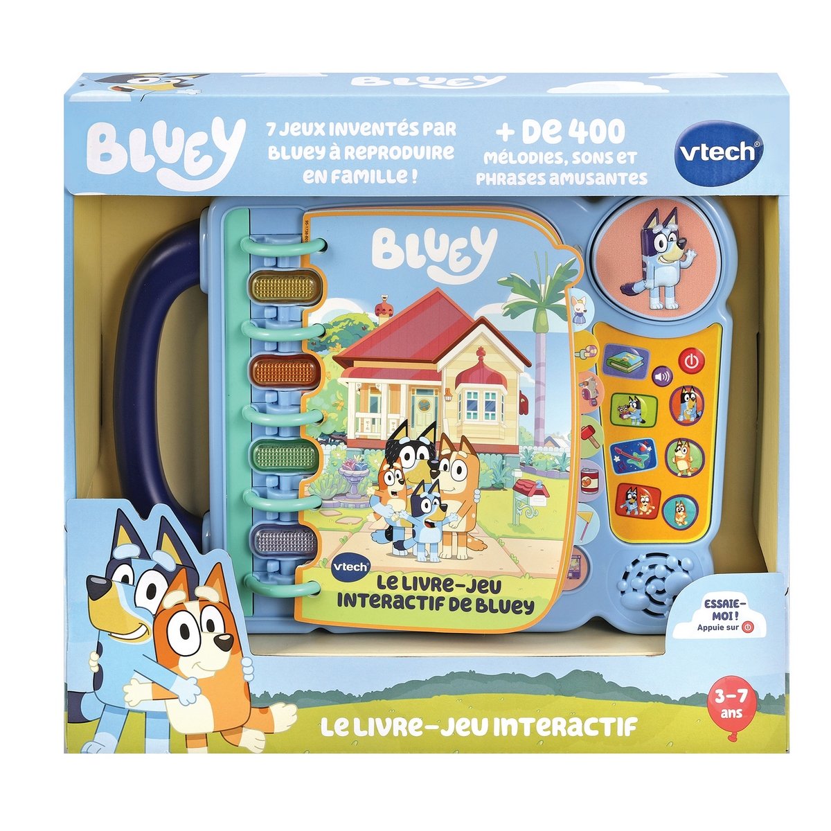 Bluey mon livre jeu intéractif