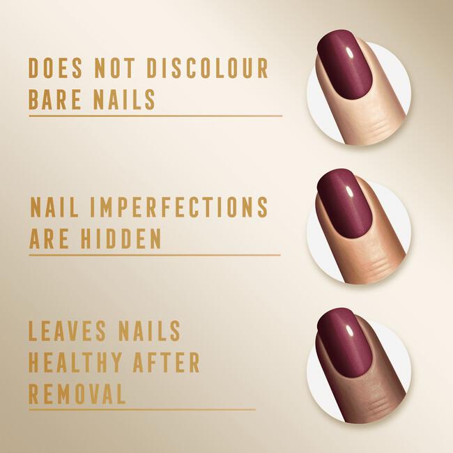 Max Factor Miracle Pure Vegan Nagellak 373 Regal Garnet