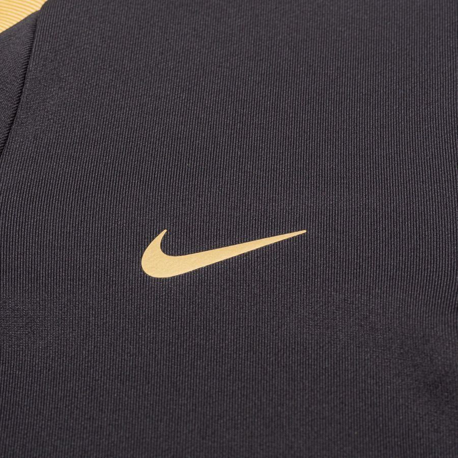 Nike Maillot d'Entraînement Dri-FIT Strike - Noir/Doré Enfant