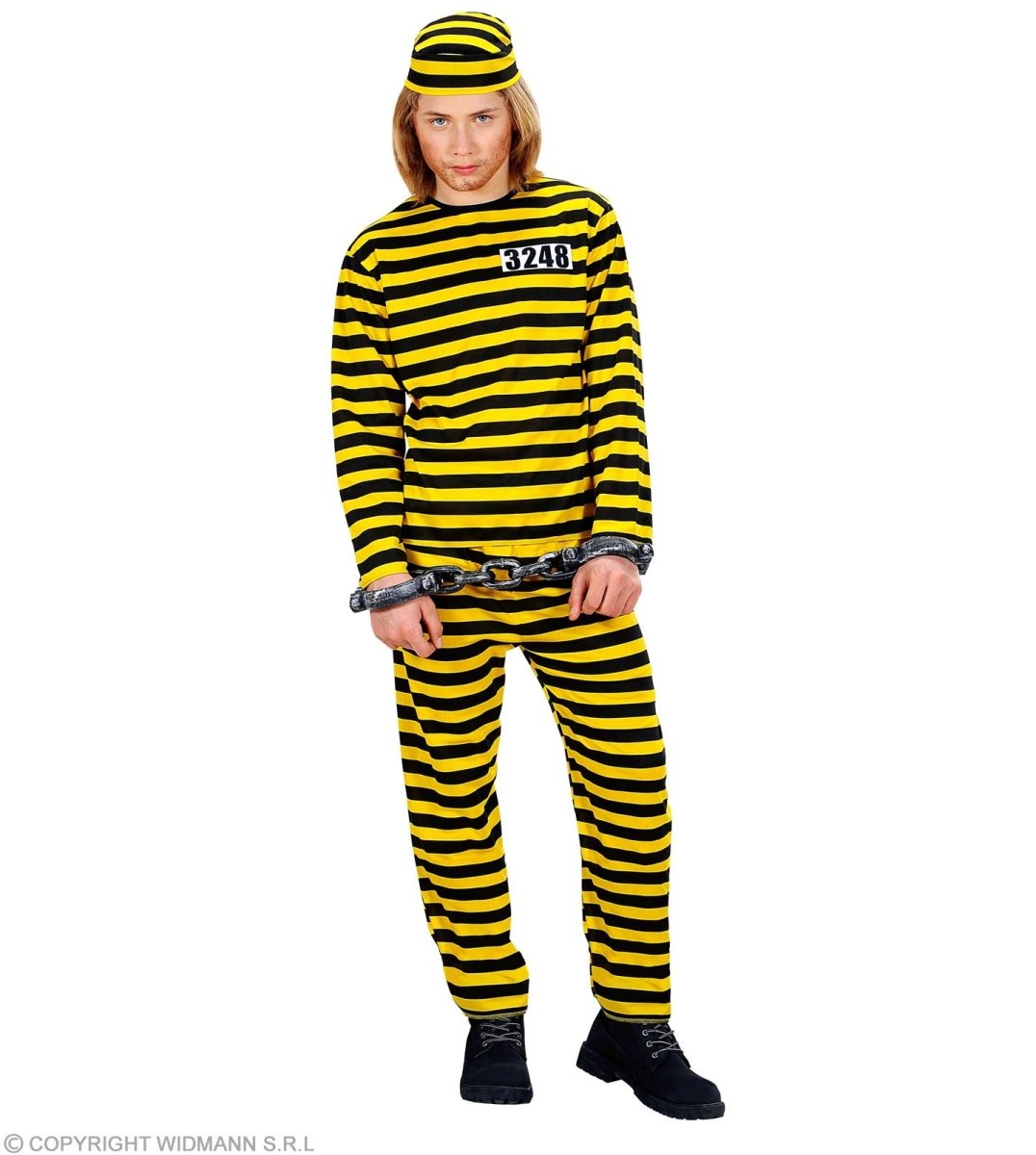 Boevenpak Zwart Geel Kind