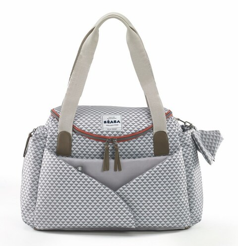 Sac à langer sydney 2 PLAY PRINT Grey - BEABA