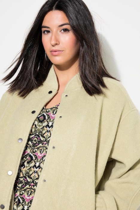Blouson, oversized, Wolloptik