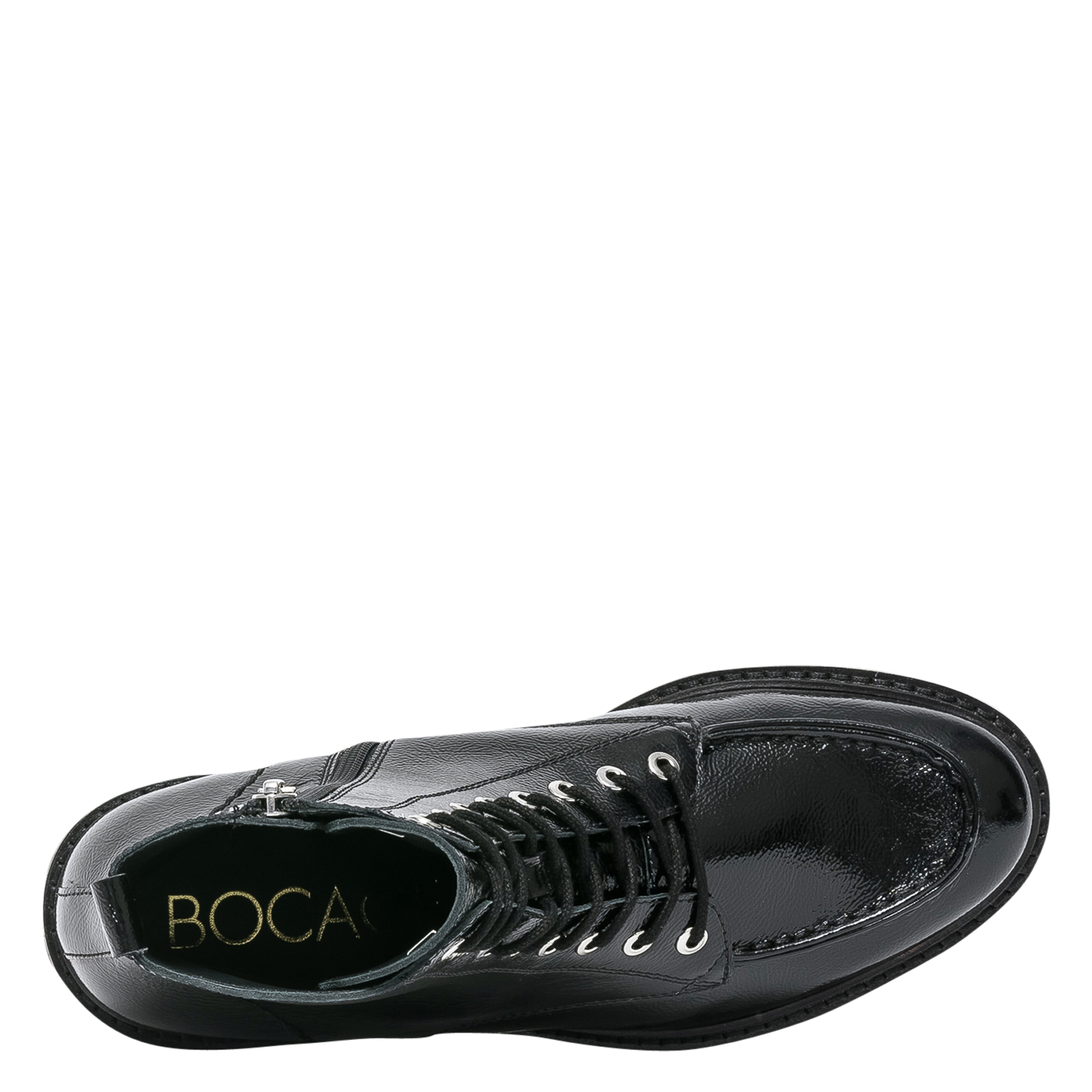 SCARLETT - Bottines en cuir vernis | Noir
