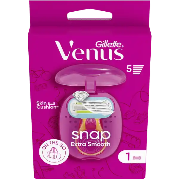 Extra Smooth Snap Rasierer mit einer Klinge