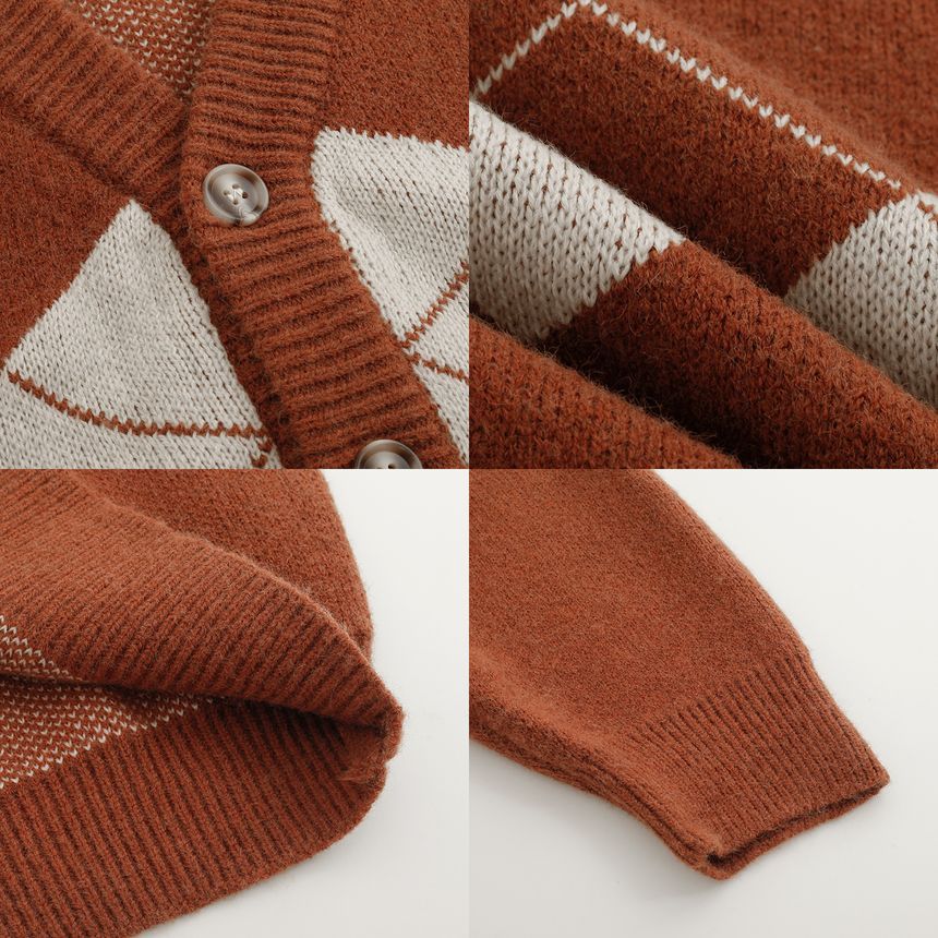 DAZO Studios - Argyle Cardigan