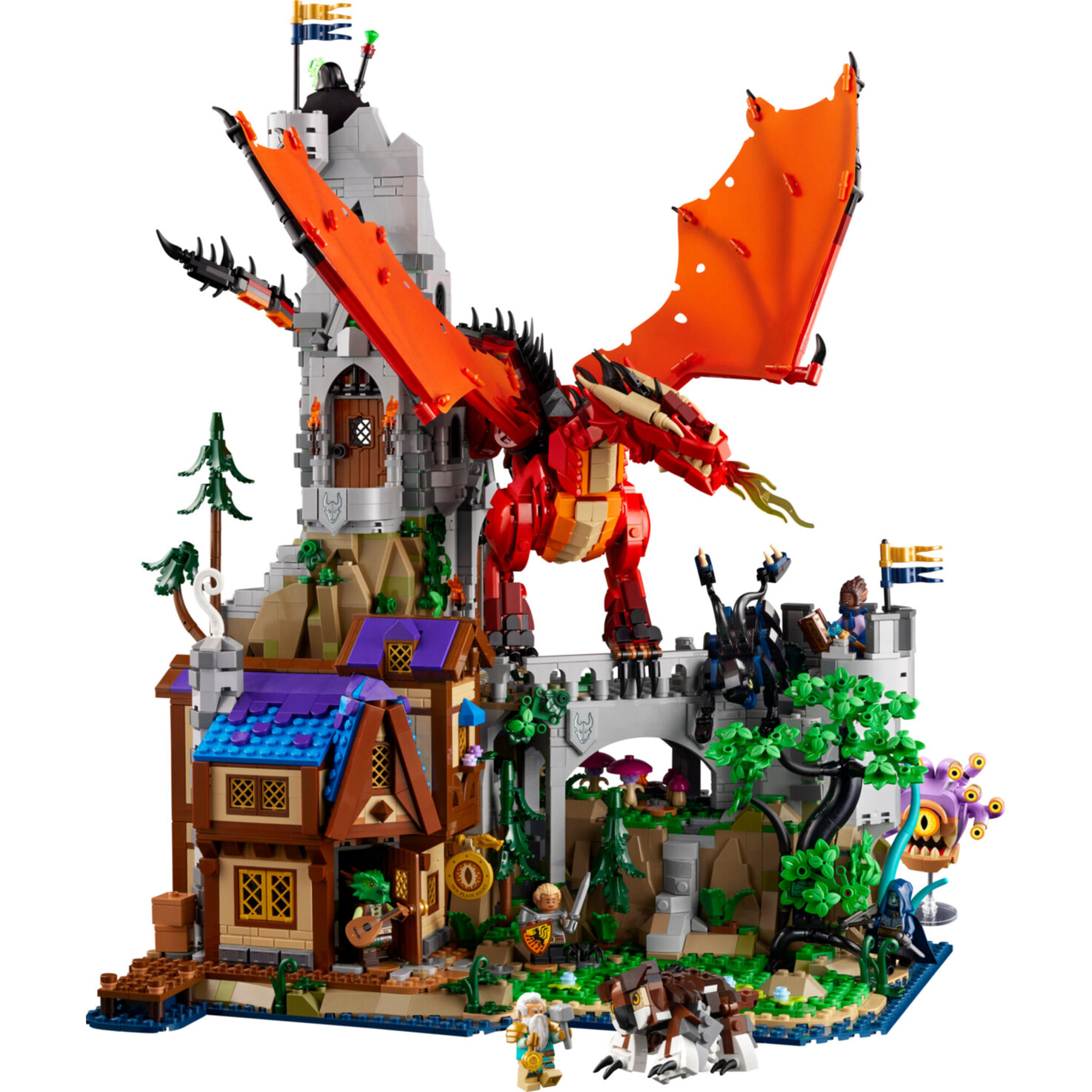 LEGO® Ideas 21348 Dungeons & Dragons: Die Sage vom Roten Drachen (LEGO® Rare Set)