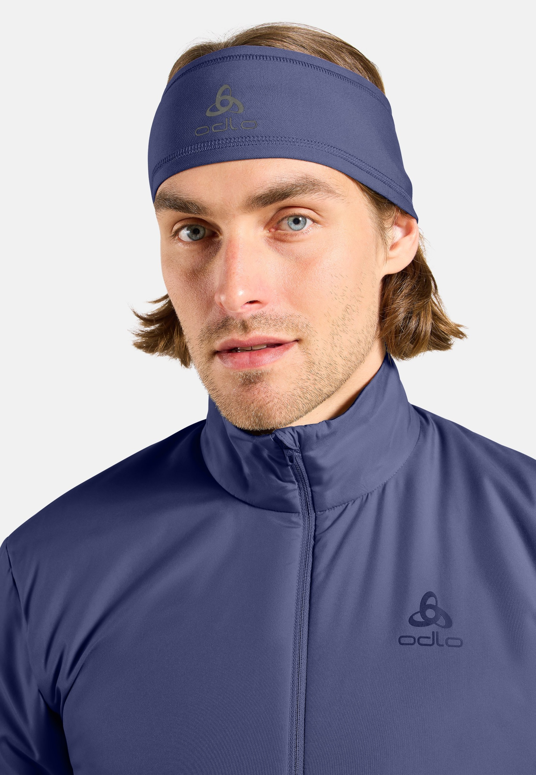 Polyknit Warm Stirnband in Skipper Blue