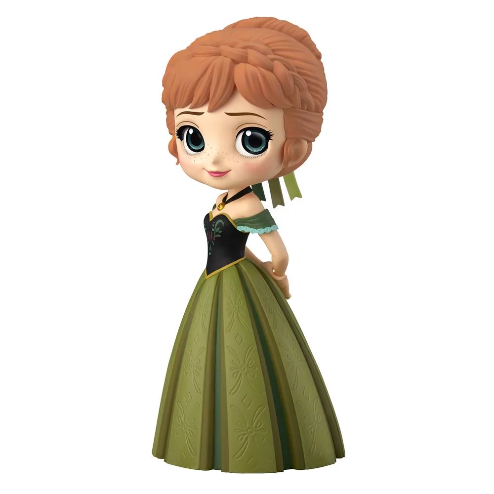 DISNEY - FIGURINE ANNA AU COURONNEMENT 14 CM COLLECTION Q POSKET