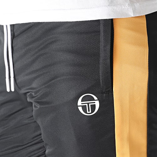 Pantalon Jogging Cross 40324 Noir Jaune
