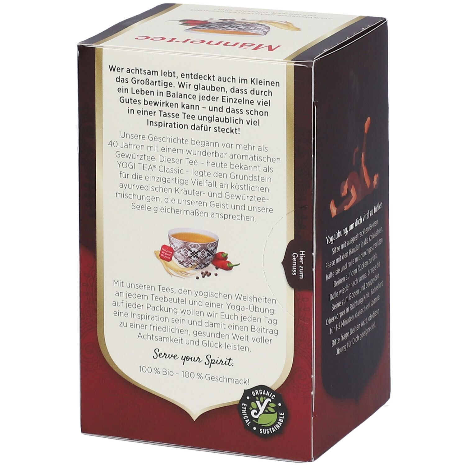 YOGI TEA® Männertee, Bio Kräutertee