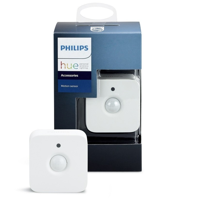Philips Hue - 2xBevægelsessensor - Trådløs Bevægelsesdetektor til Smart Hjem Belysningsautomatisering