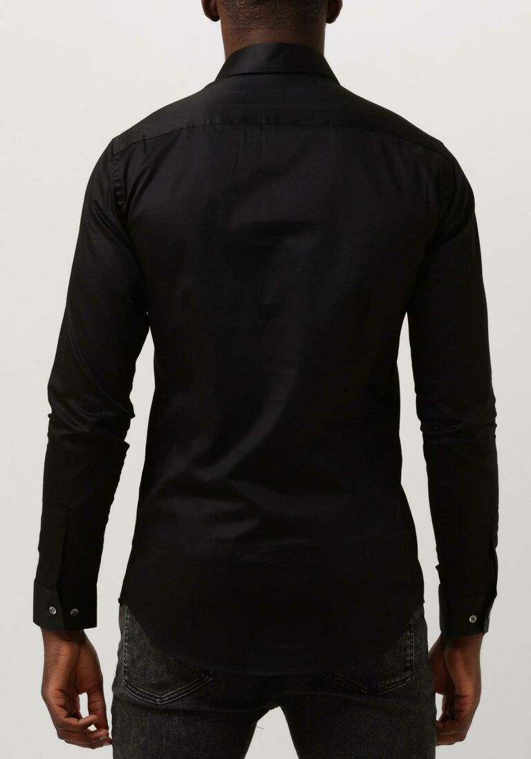zwarte genti klassiek overhemd s0009-1109