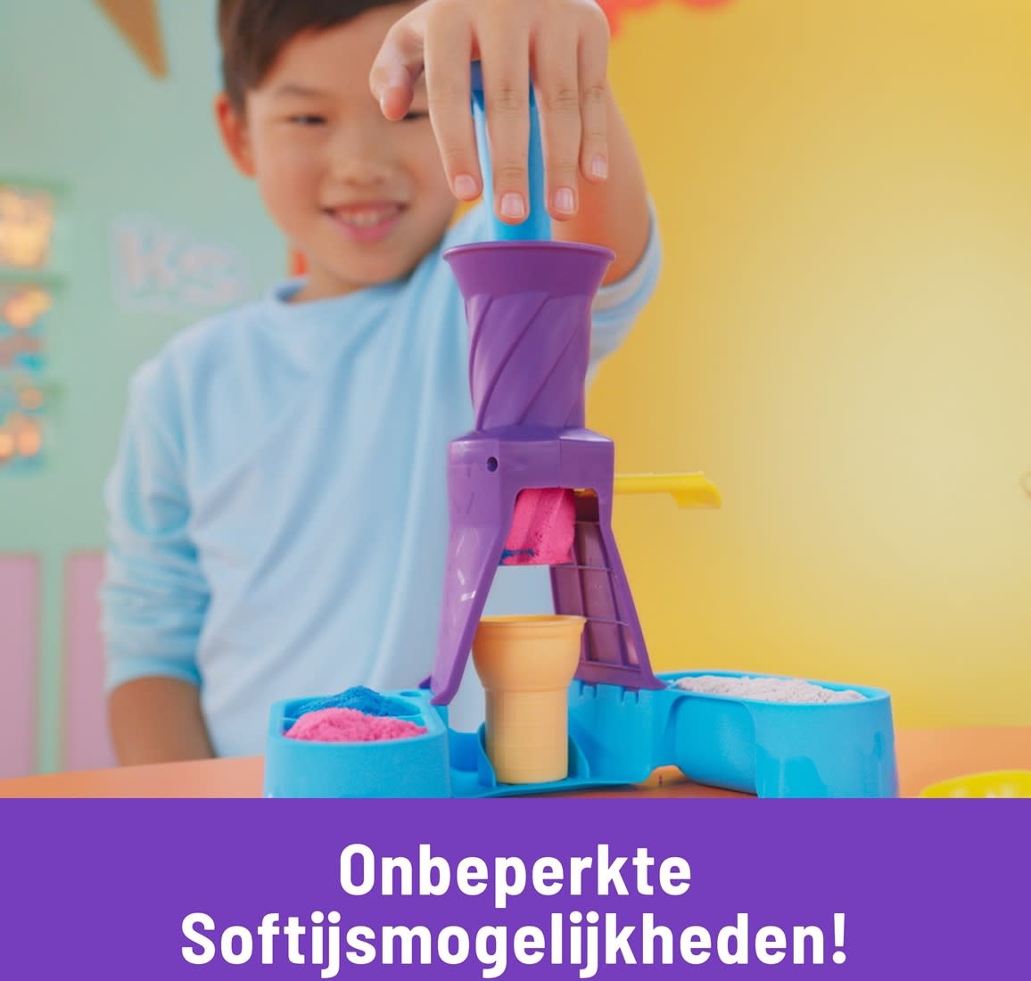 Kinetic Sand Kinetic Sand - Softijsjes Speelset