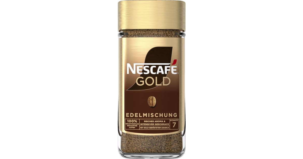 NESCAFE Gold Edelmischung Löskaffee 200 gr