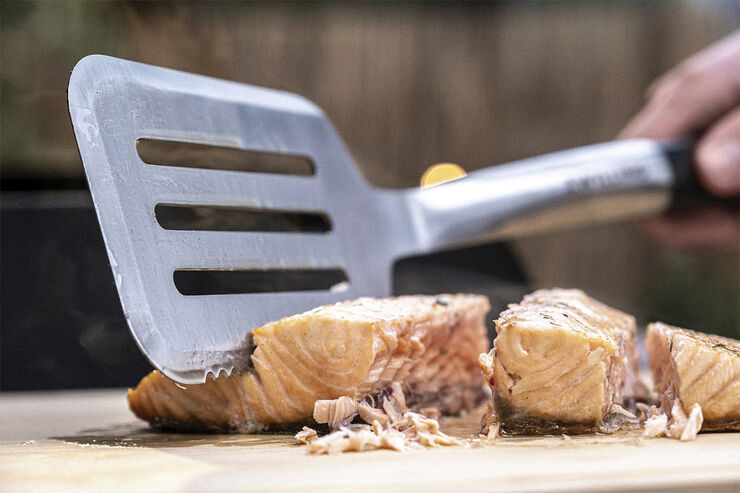 Zwilling BBQ  Paletkniv 43 Rustfrit stål Sort