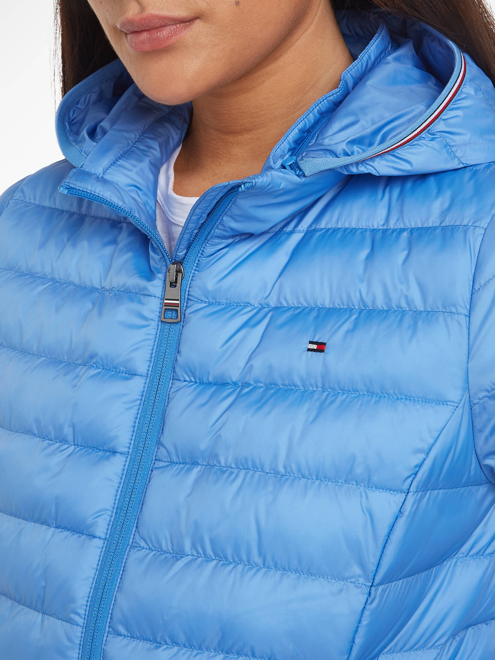 Tommy Hilfiger| Damen Übergangsjacke LW PADDED GLOBAL STRIPE