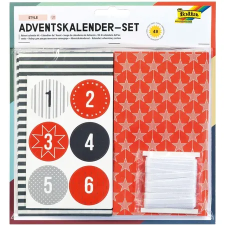 Folia Adventskalender Set Style